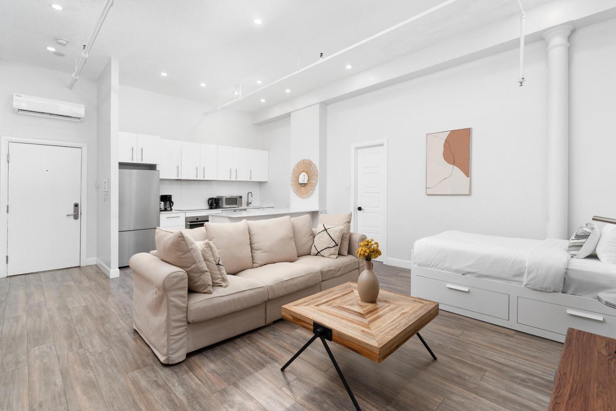 Apartamento Boutique Lofts Notre Dame - Vieux Montreal Habitación foto